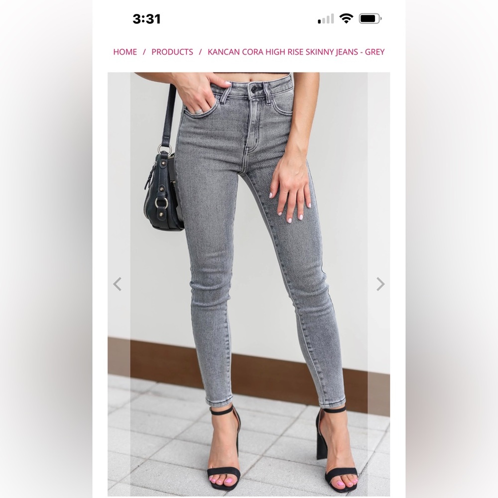 KanCan Cora High-rise Skinny Jeans size 27